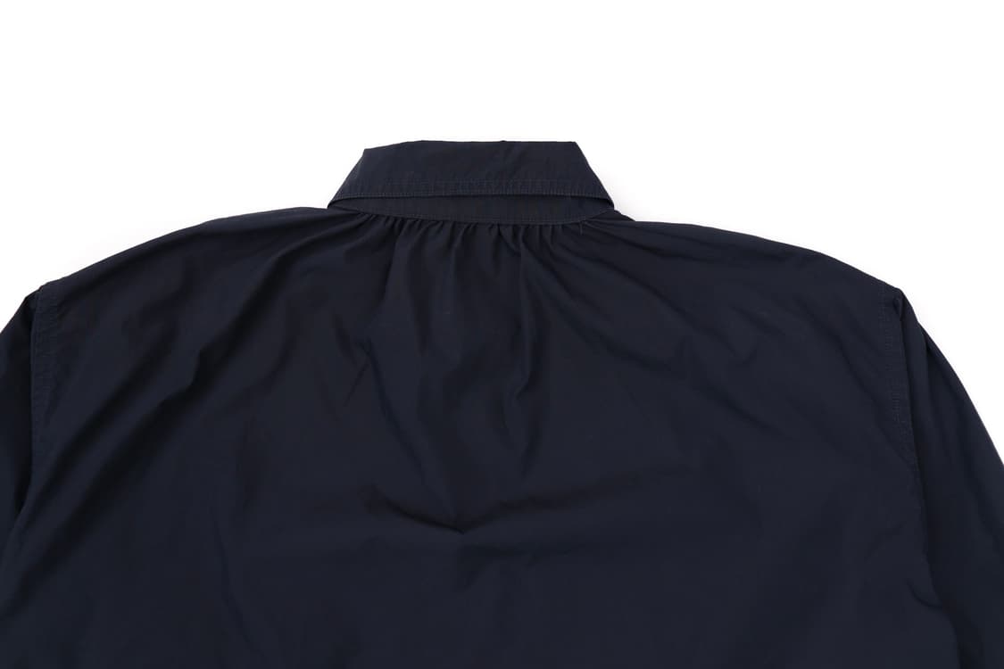 Porter classic C/N 셔링 셔츠자켓 네이비 상품이미지7