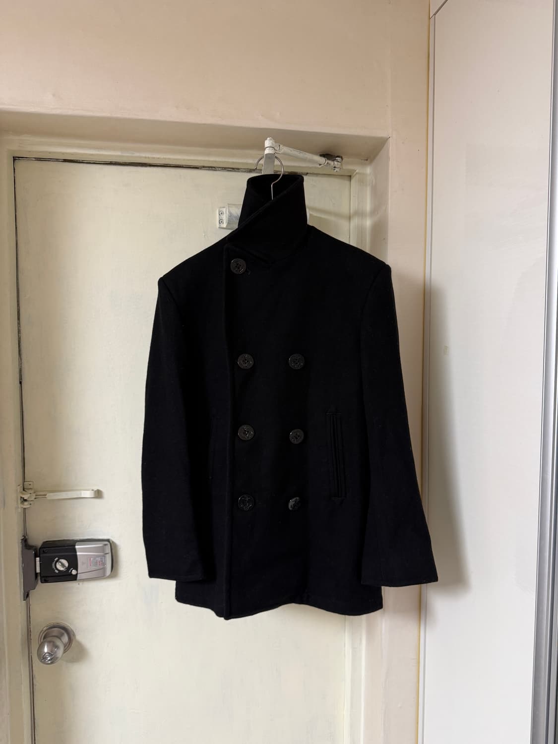 Sterling wear navy pea coat 상품이미지3
