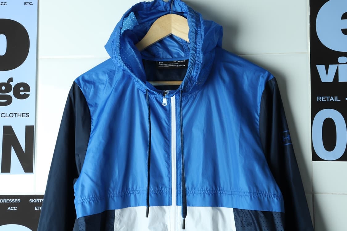 (XL-2XL) 언더아머 집업 바람막이 점퍼자켓 경량 러닝-H32686 상품이미지3