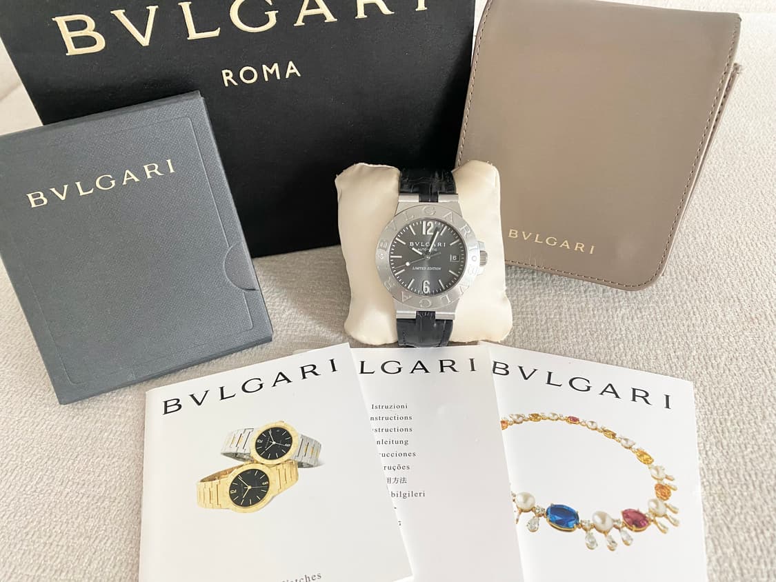 불가리 디아고노 리미티드에디션 LCV38 2P 다이아 38mm 오토메틱 상품이미지2