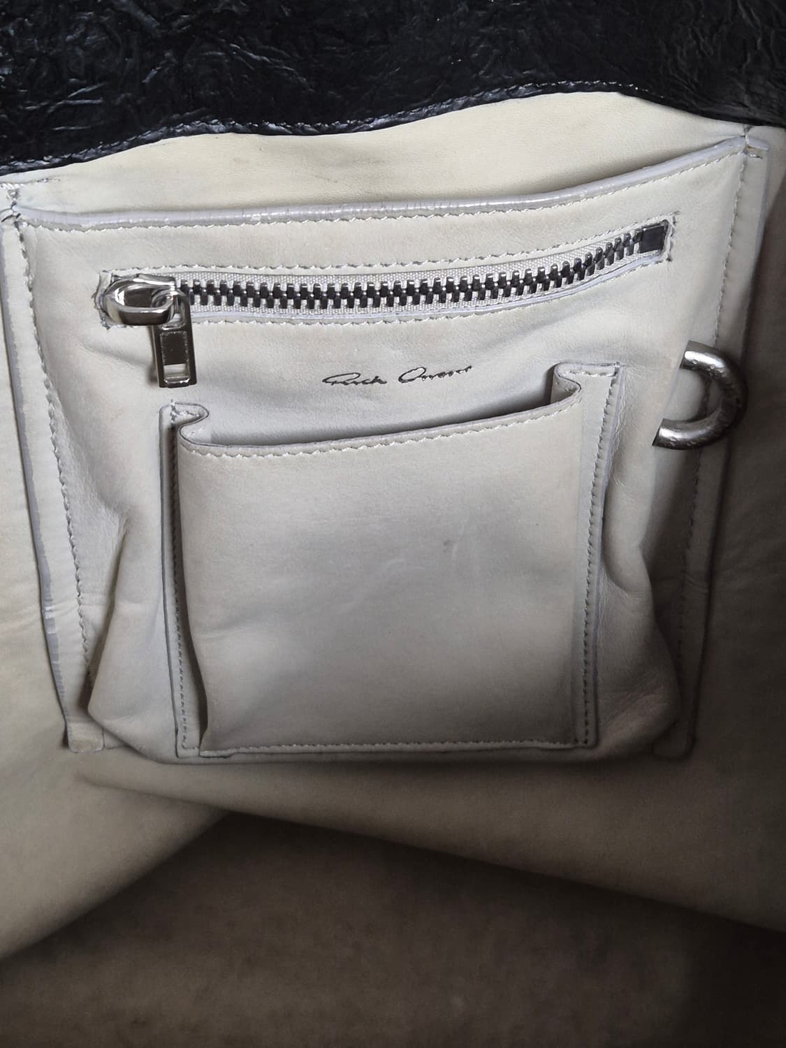 (OS)릭오웬스 SS17 Walrus 아카이브 레더 토트백 크로스백 상품이미지4