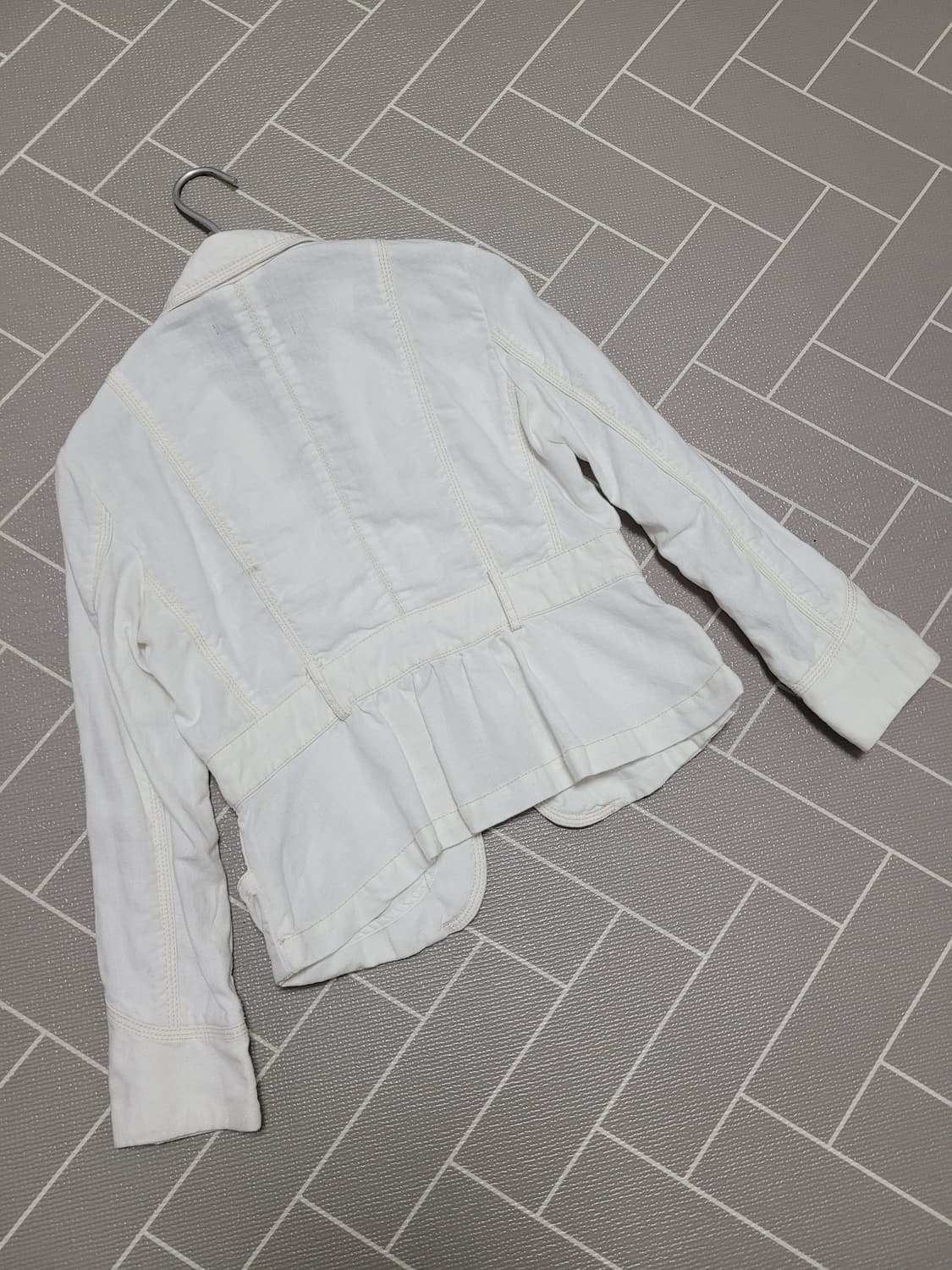 폴로 진스 컴퍼니 여성 린넨 자켓 화이트 S 상품이미지2