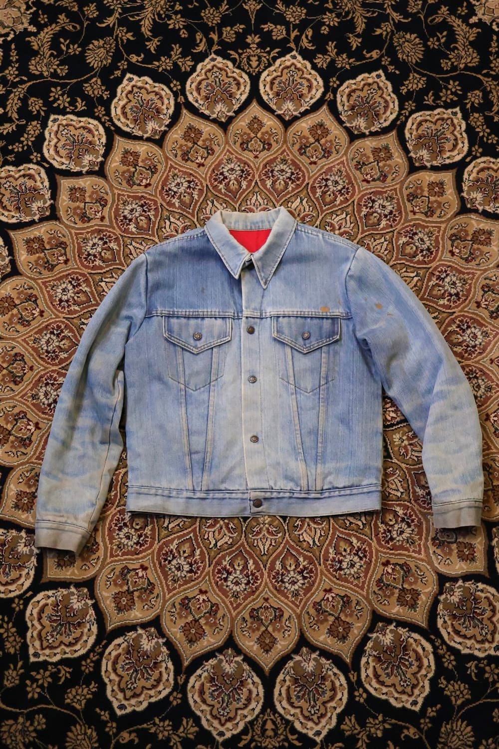 70s JC Penney 빈티지 데님 트러커 타입3 made in usa 상품이미지1
