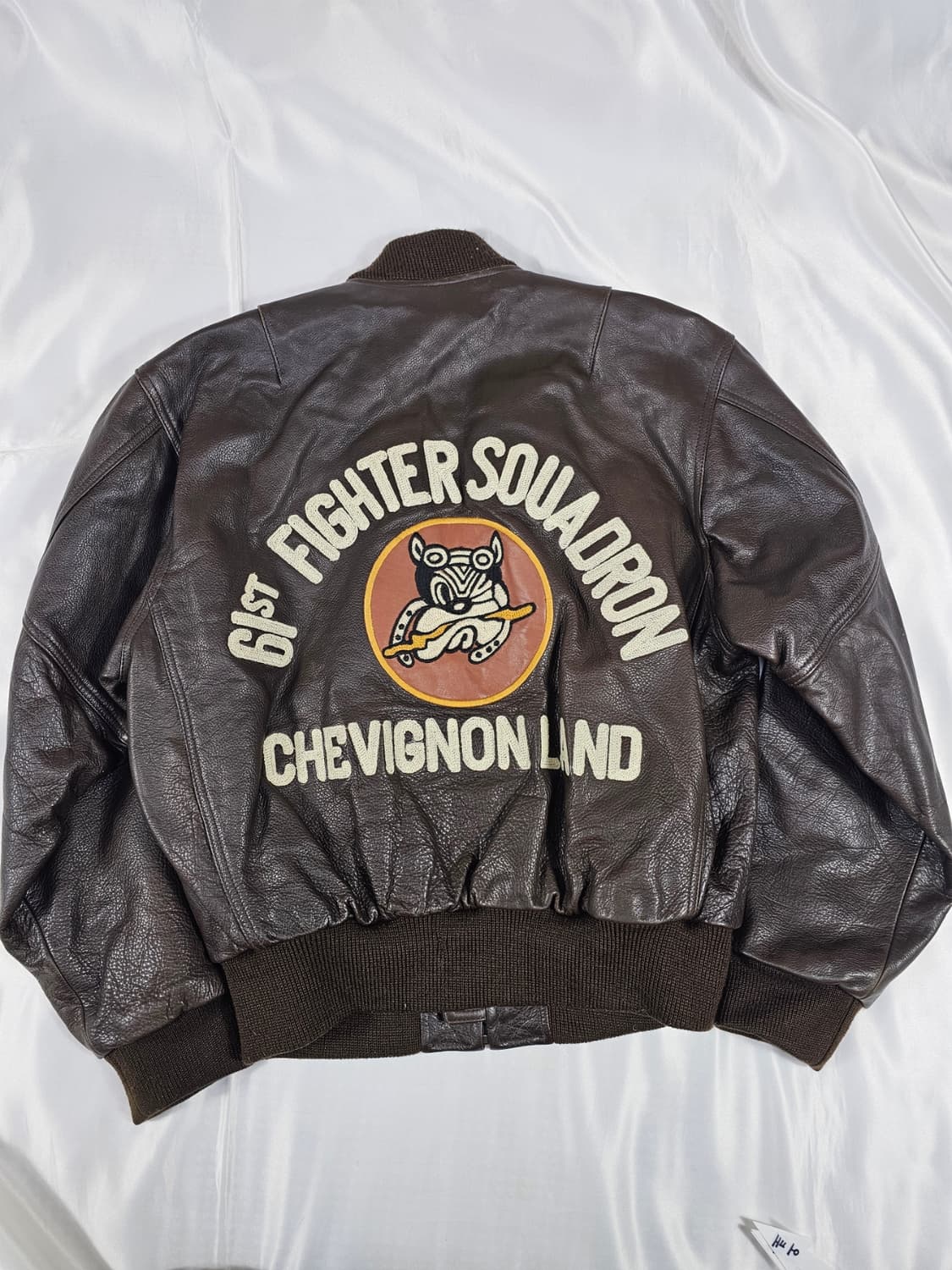 쉐비뇽봄버가죽자켓 상품이미지1