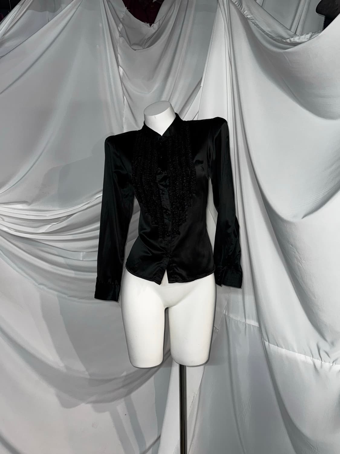 무채색 미와코깔 러블리 프릴 코디세트 상품이미지2