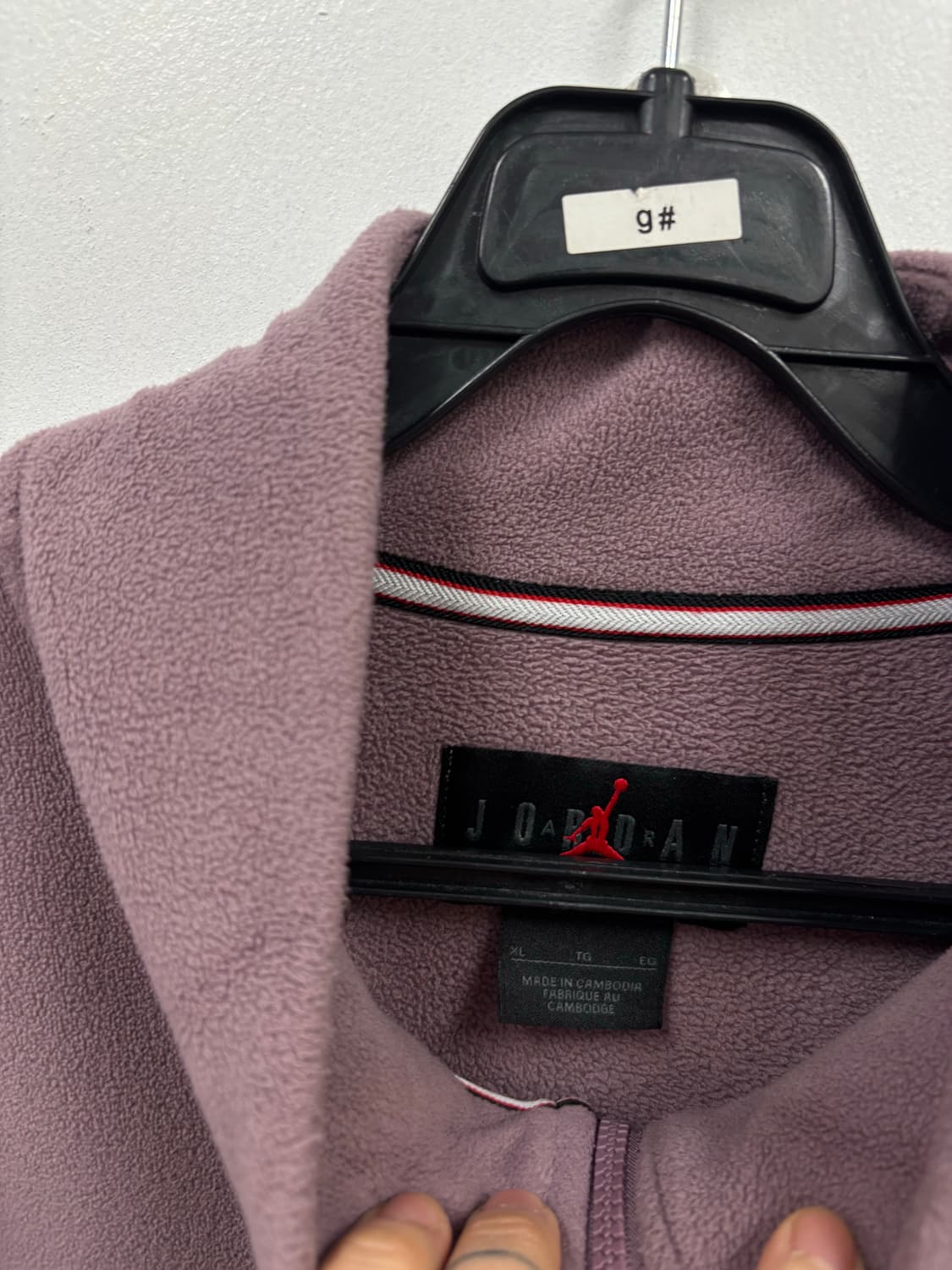 나이키 조던 후리스 아노락점퍼 상품이미지5