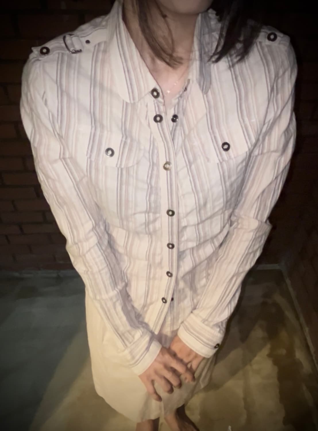 Edwin pink shirt 🫧 상품이미지1
