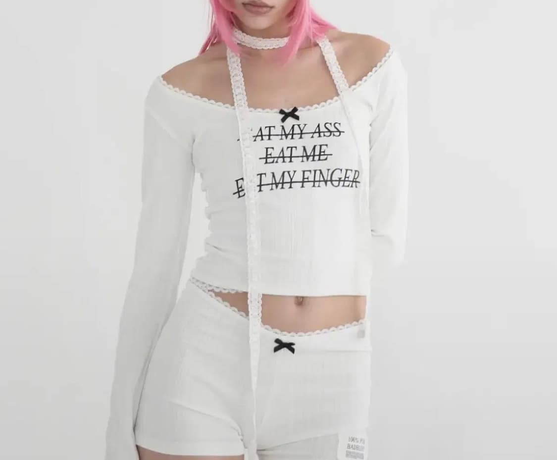 배드블러드 Eat me 롱슬리브 상품이미지1