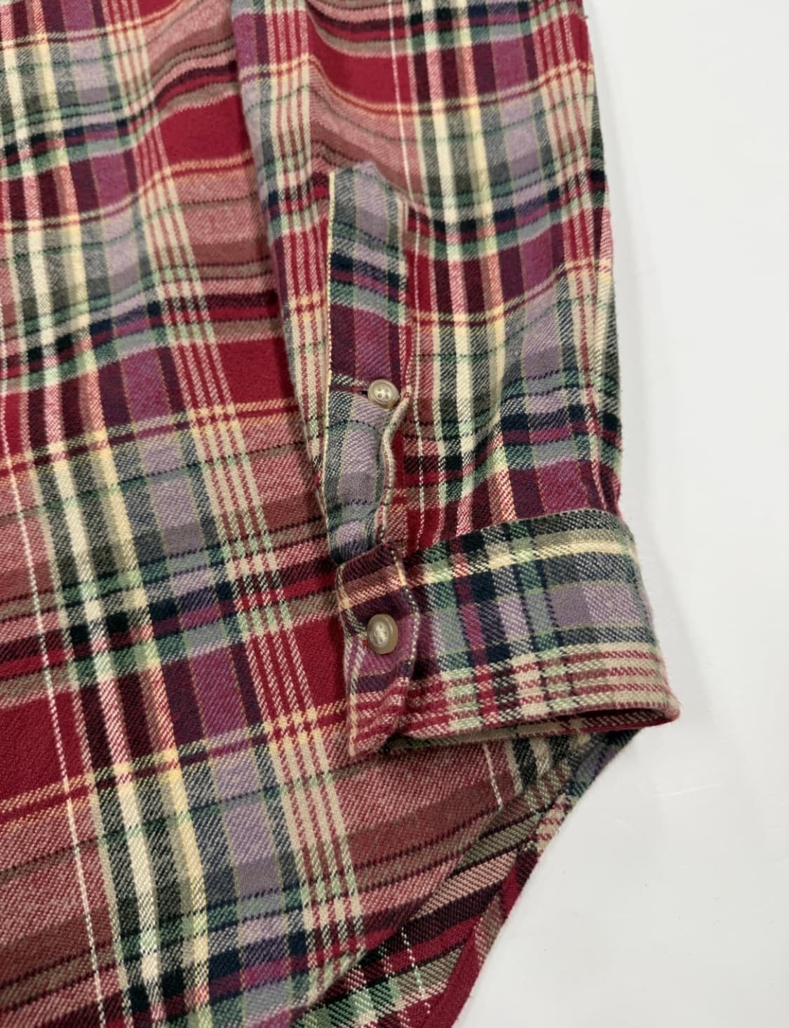 폴로랄프로렌 타탄 체크셔츠 상품이미지4