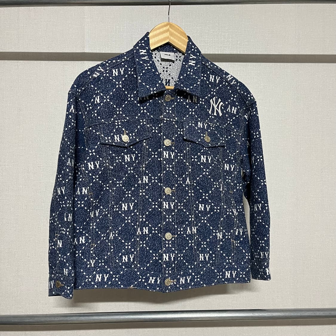 MLB 뉴욕 양키스 데님 자켓 상품이미지1