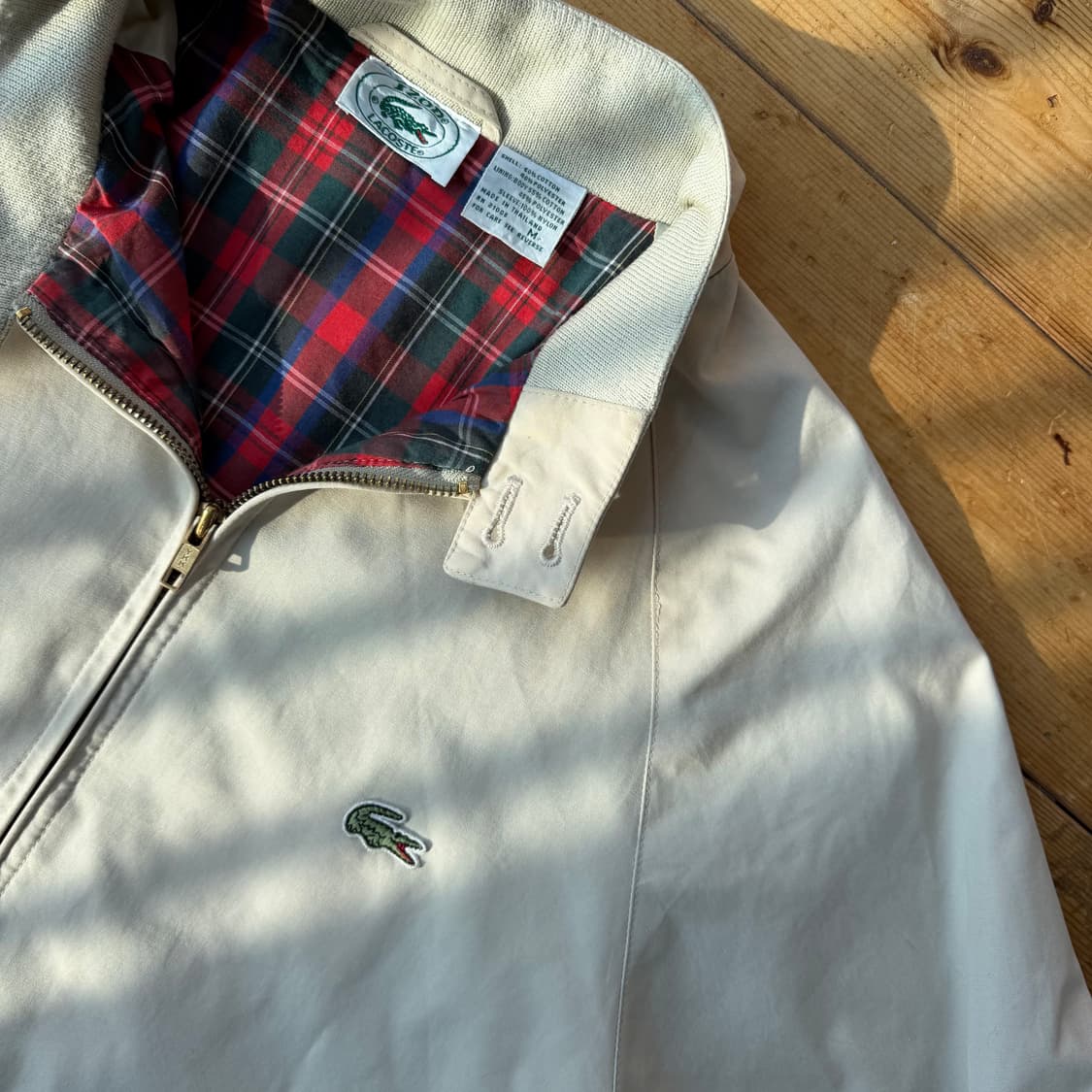 90‘s IZOD 라코스테 해링턴(바라쿠타) 자켓 상품이미지4