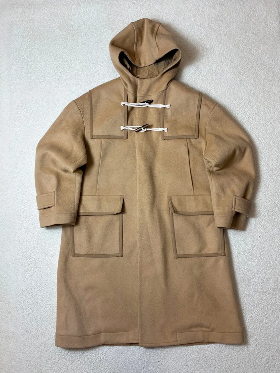 에이카화이트 19FW 피날레 더플 카멜 코트 PN6458 상품이미지1