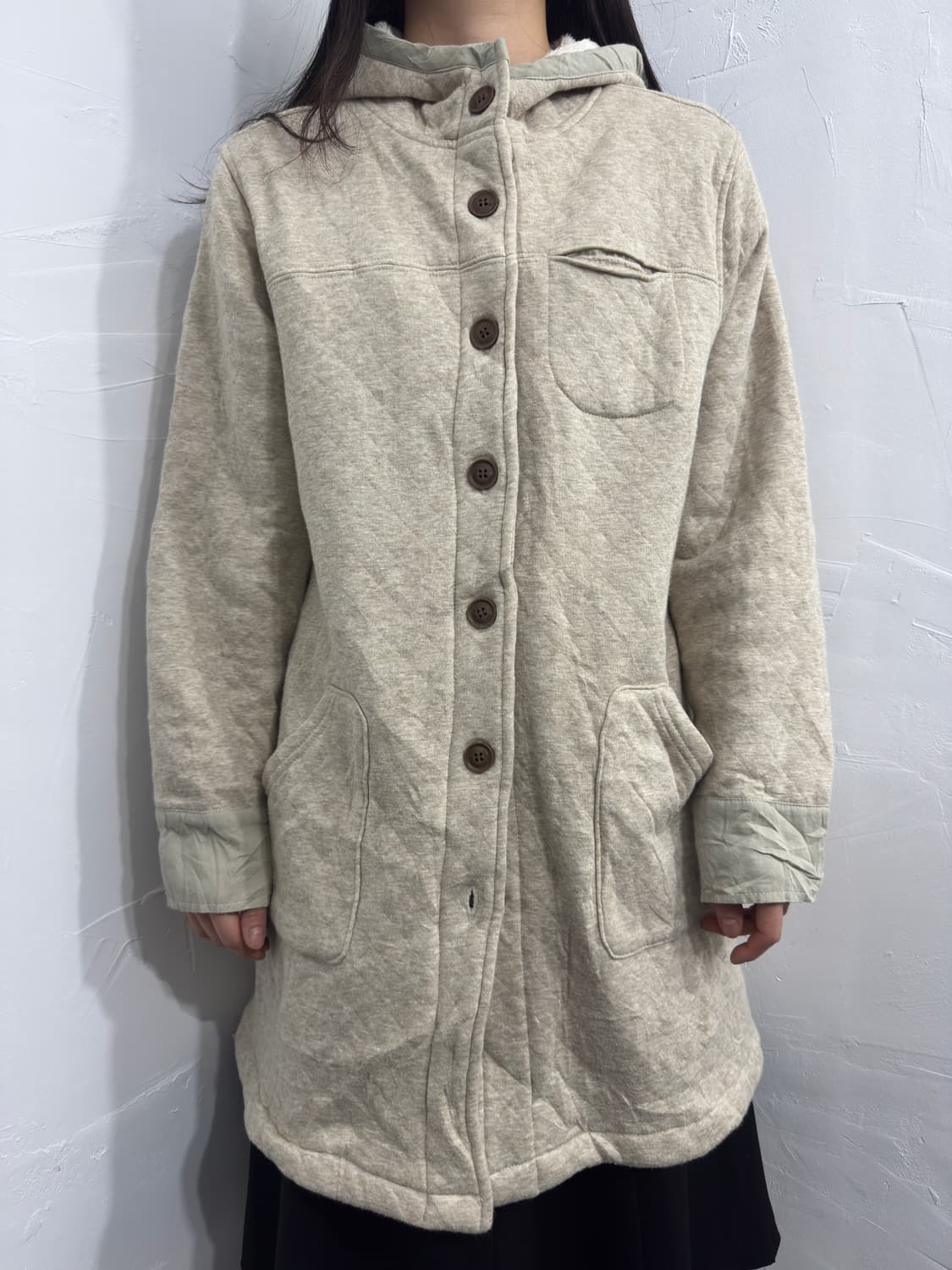 shuca mori hood long cardigan 상품이미지2