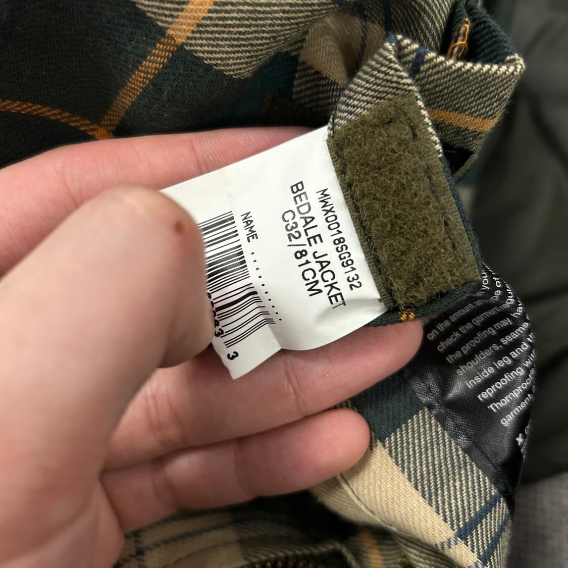 바버 비데일 왁스자켓(32) 상품이미지10