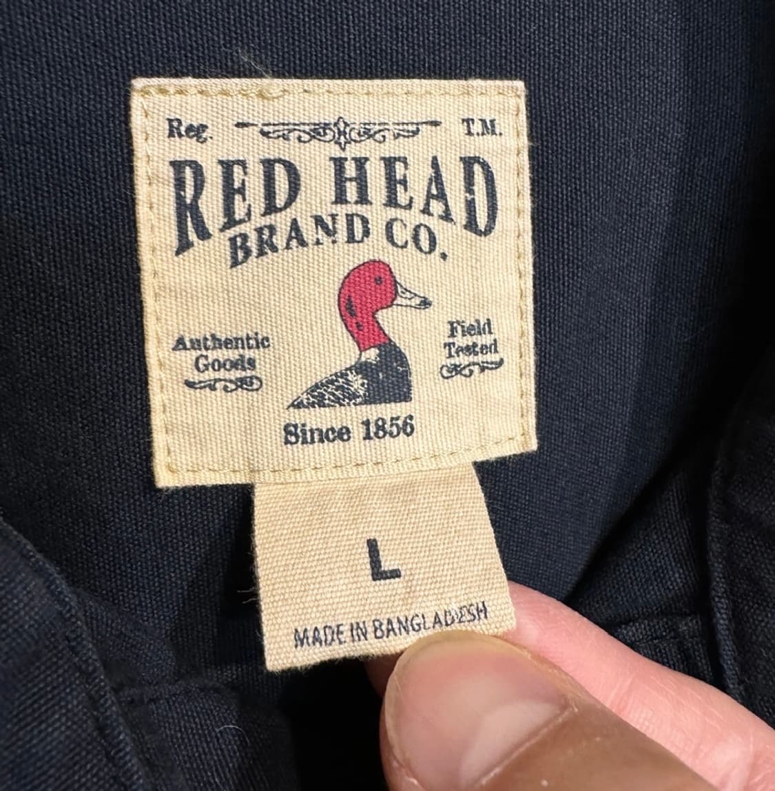 빈티지 Red head 헤비코튼 워크셔츠 105 상품이미지4