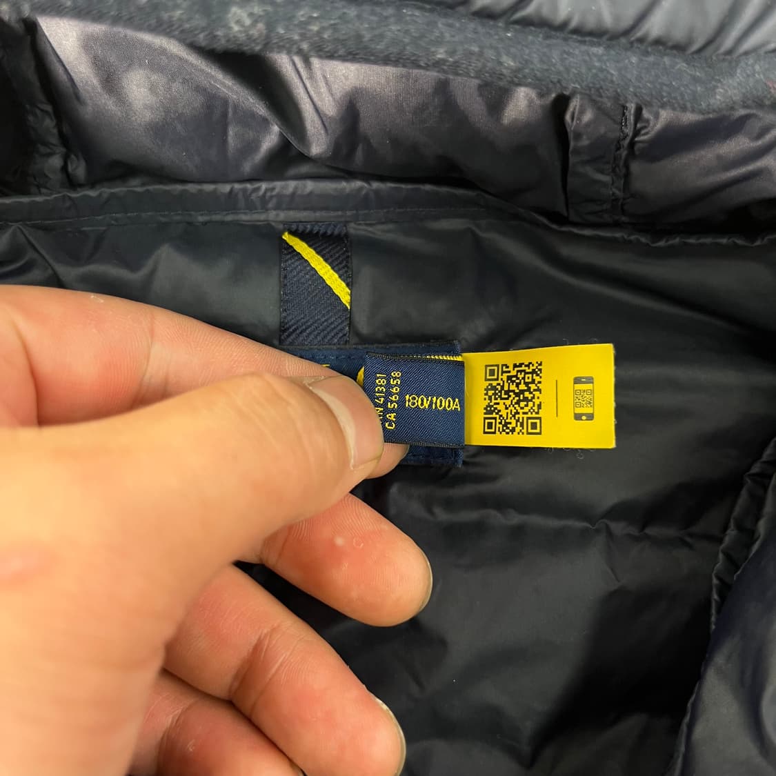 100 폴로랄프로렌 신형라벨 스몰포니 경량 패딩 상품이미지3