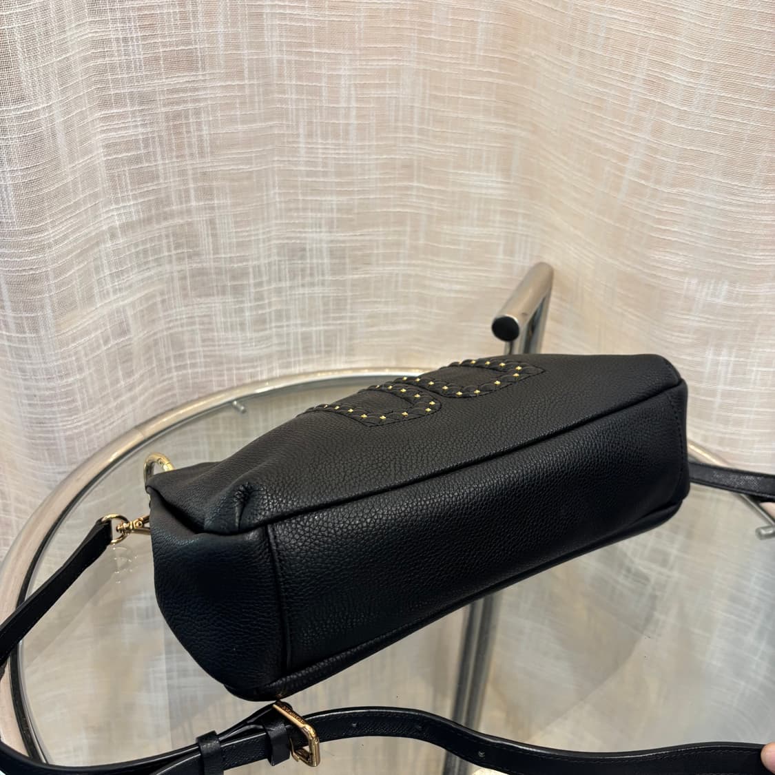 정품 닥스 소가죽 DD 크로스백     상품이미지10