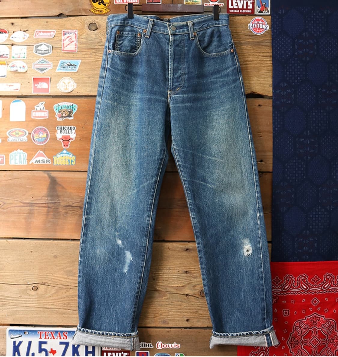 
일본판 90s levis 리바이스 LVC 503BXX 빅E 셀비지 데님 상품이미지2