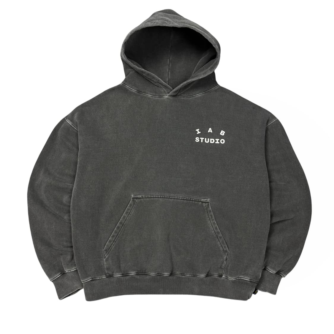 (L) 아이앱 스튜디오 피그먼트다잉 후드티  상품이미지3