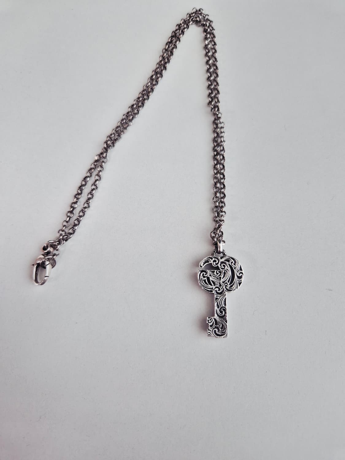 구찌 더블 G 키 목걸이 (상태 매우 좋음) 상품이미지4