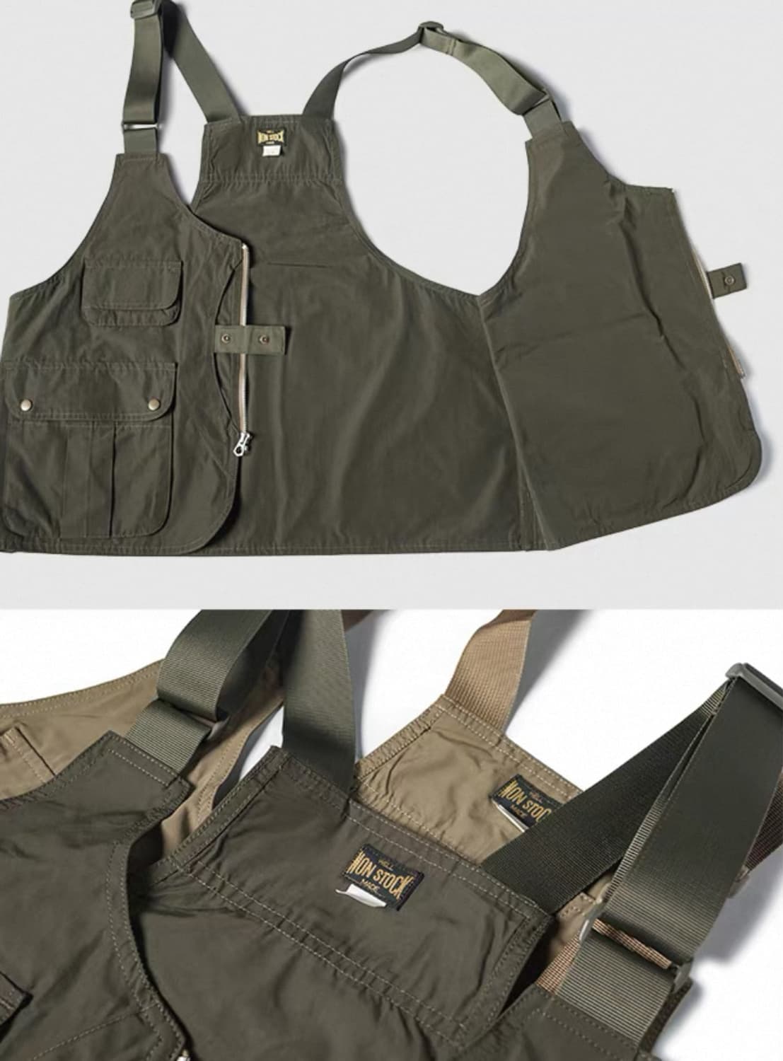 논스탁 베스트(올리브) L 상품이미지3