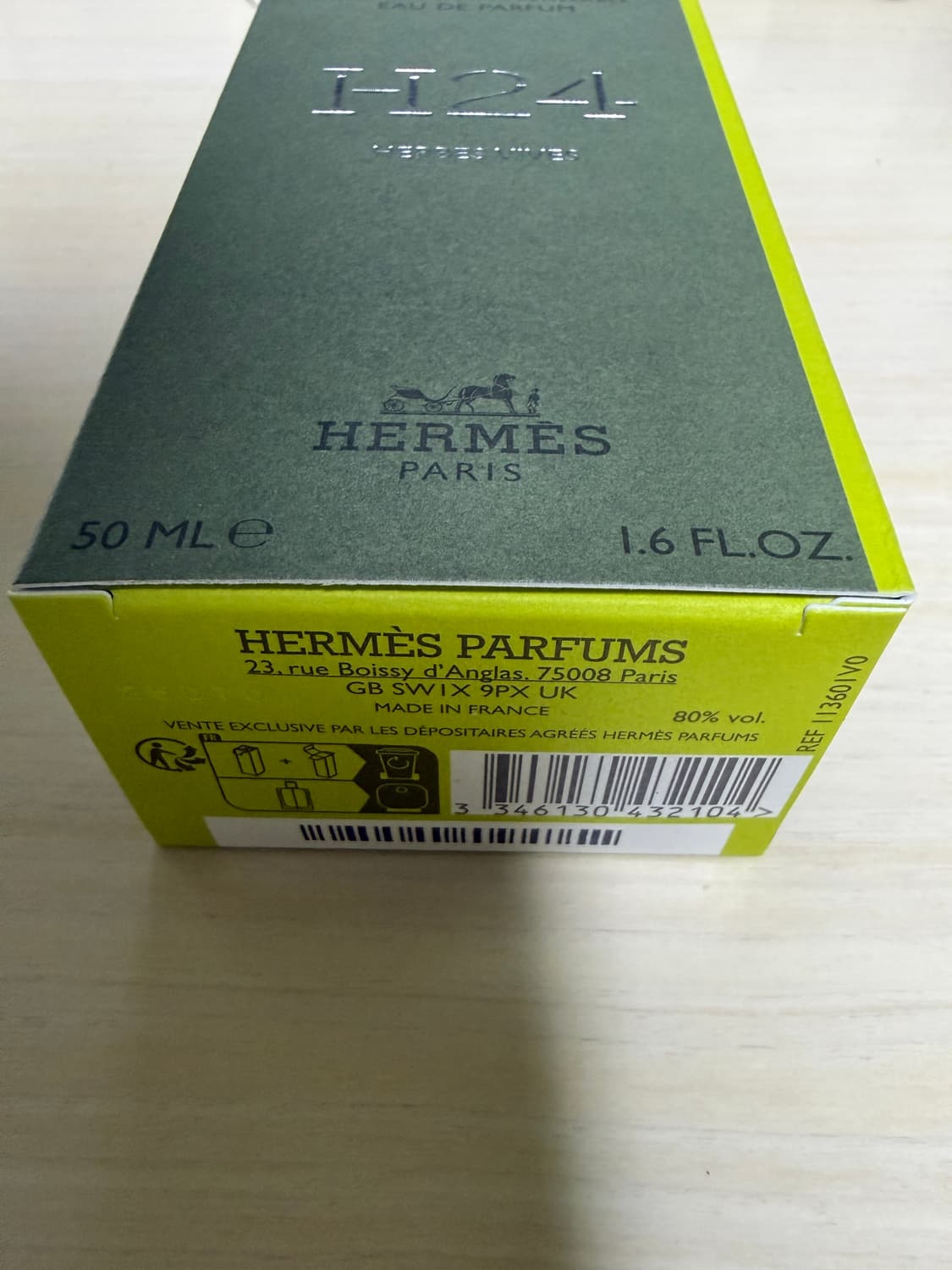 에르메스 H24 에르브비브 오드퍼퓸 50ML 상품이미지3