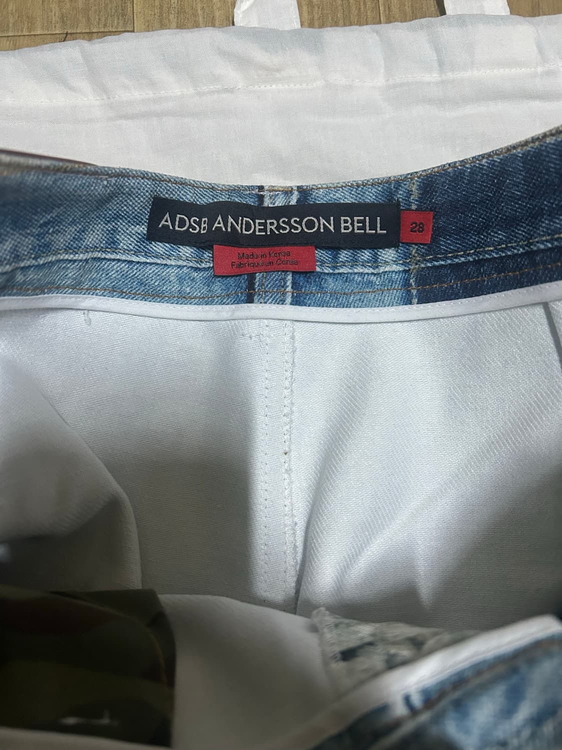 Andersson Bell 데님 카고 팬츠 28 상품이미지3