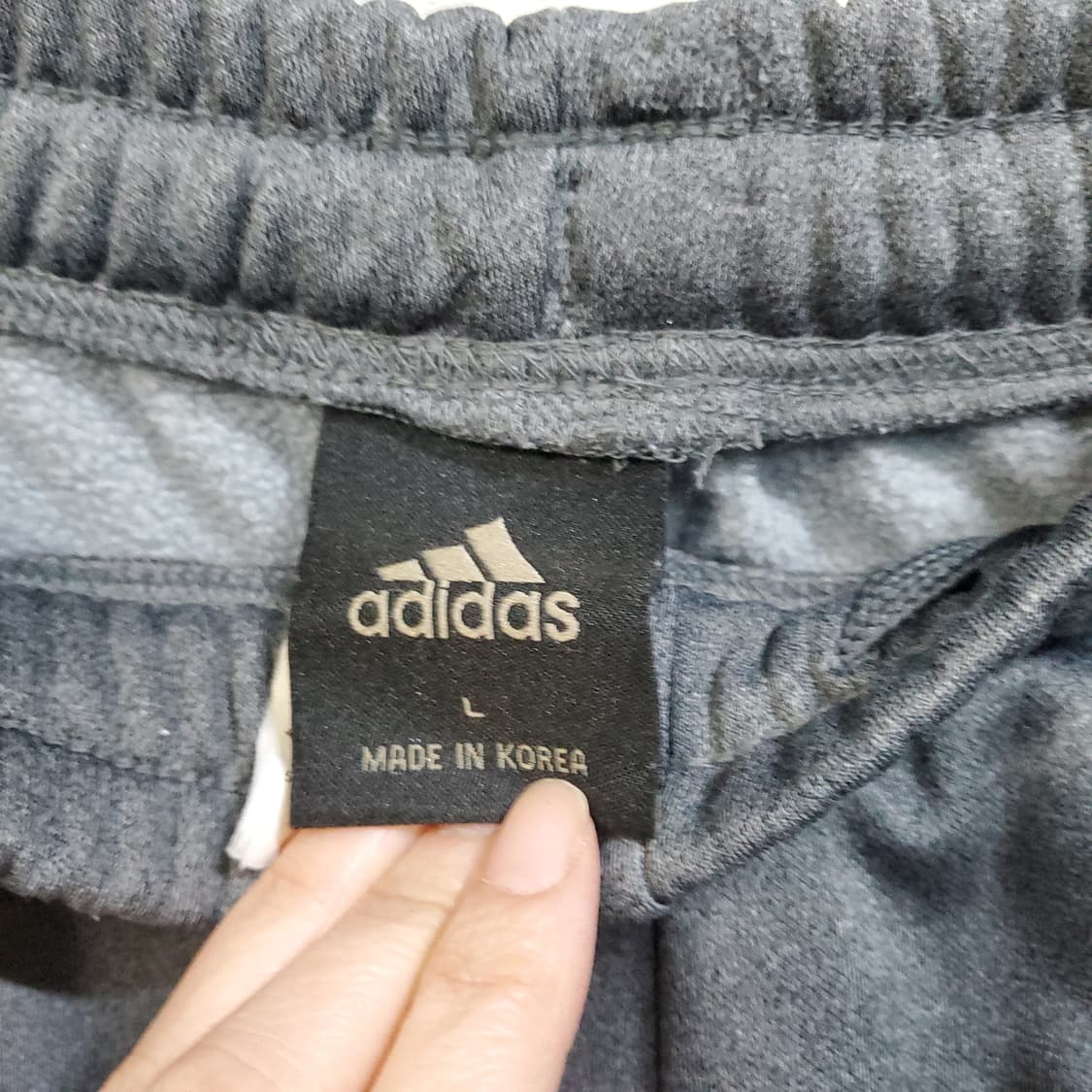 아디다스 기모 트레이닝 바지  상품이미지4