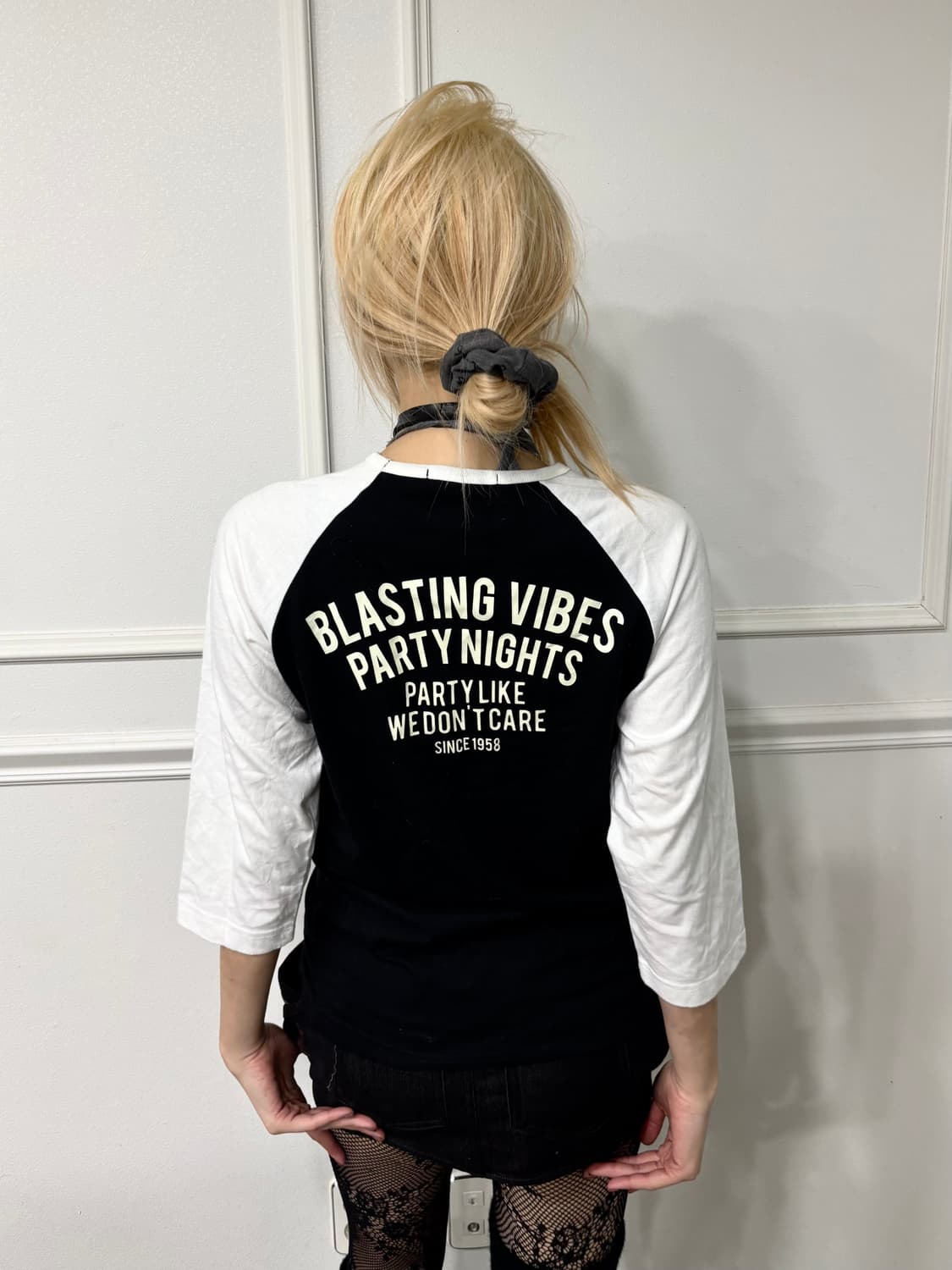 [Crazy Devil]2000s Girl Print Sleeve 상품이미지3