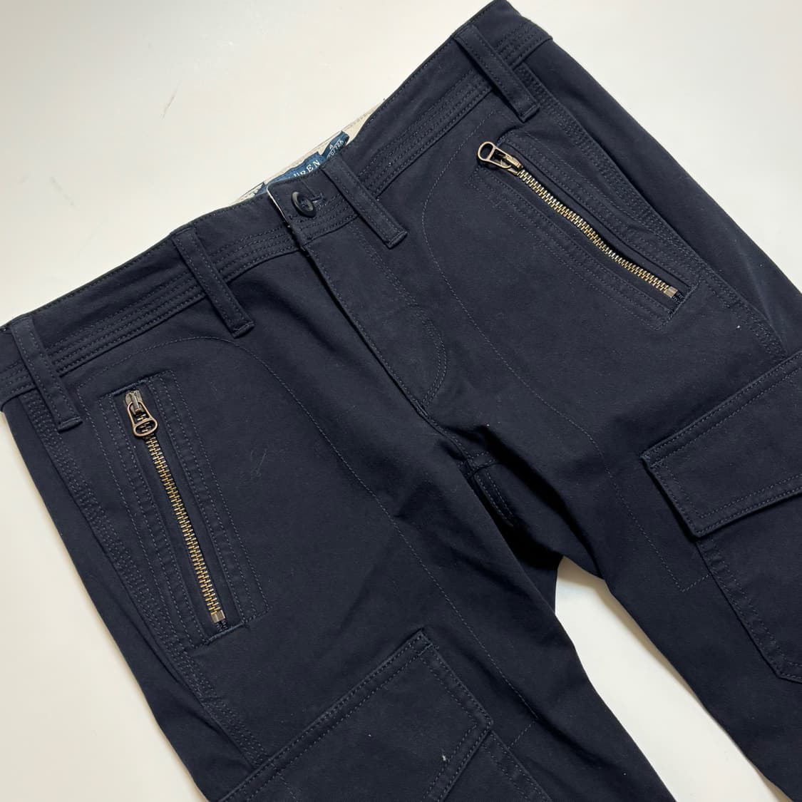 4 Size 폴로 랄프로렌 멀티포켓 카고팬츠 블랙 상품이미지3