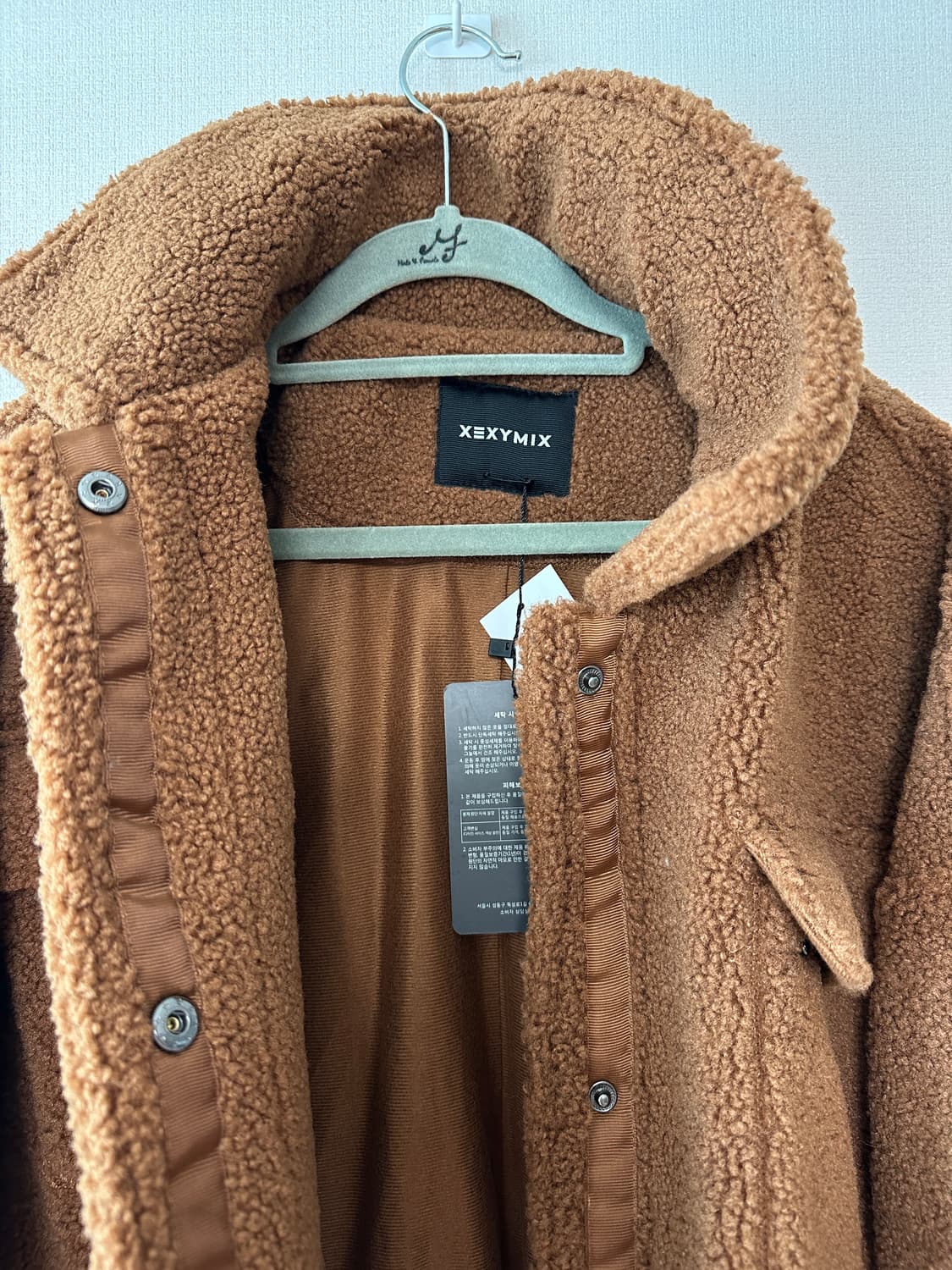 젝시믹스 쉐르파 코지 롱 자켓 S/M 새상품 상품이미지8