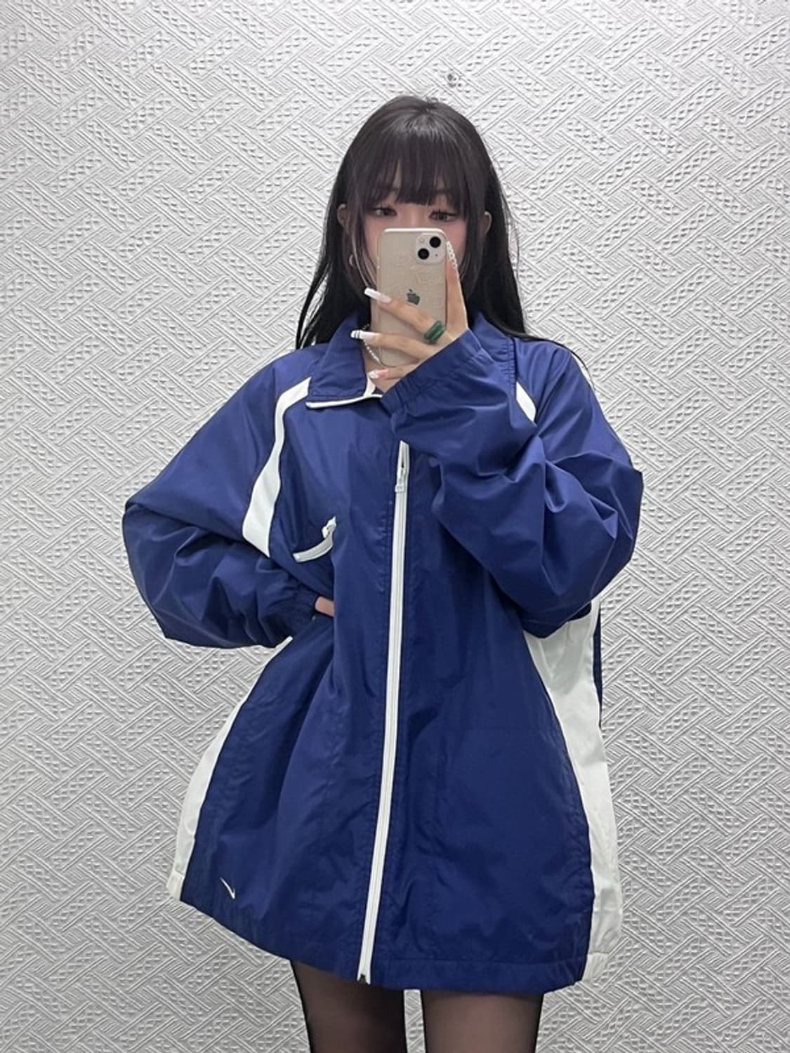 나이키 올드스쿨 빈티지 레트로 오버핏 바람막이 자켓 XL C10740 상품이미지2