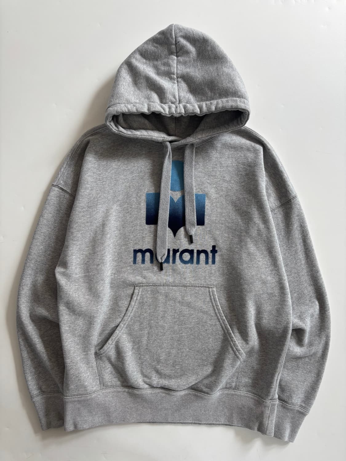 Isabel Marant 이자벨마랑 그레이 로고 후드티  상품이미지1