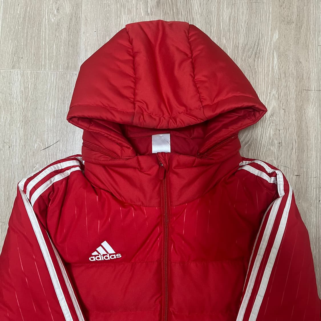 아디다스 티로15 롱 다운 자켓 레드 2XL(110) 상품이미지5