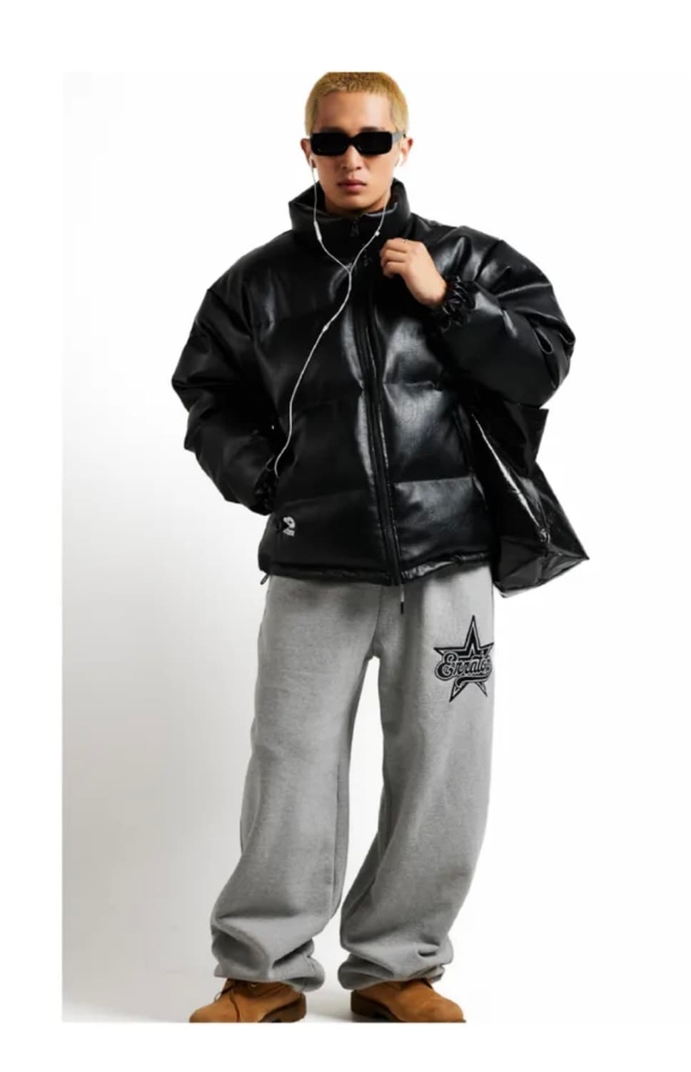 ERTR Puffer Jacket 패딩 이알티알 레더 패딩 상품이미지5