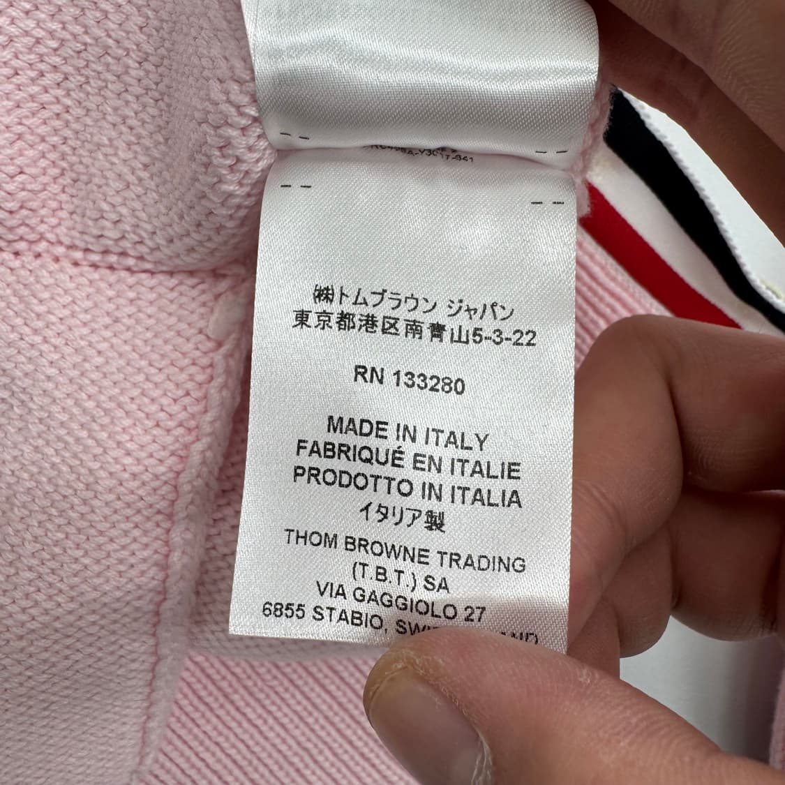 톰브라운 플라워 가디건 상품이미지8