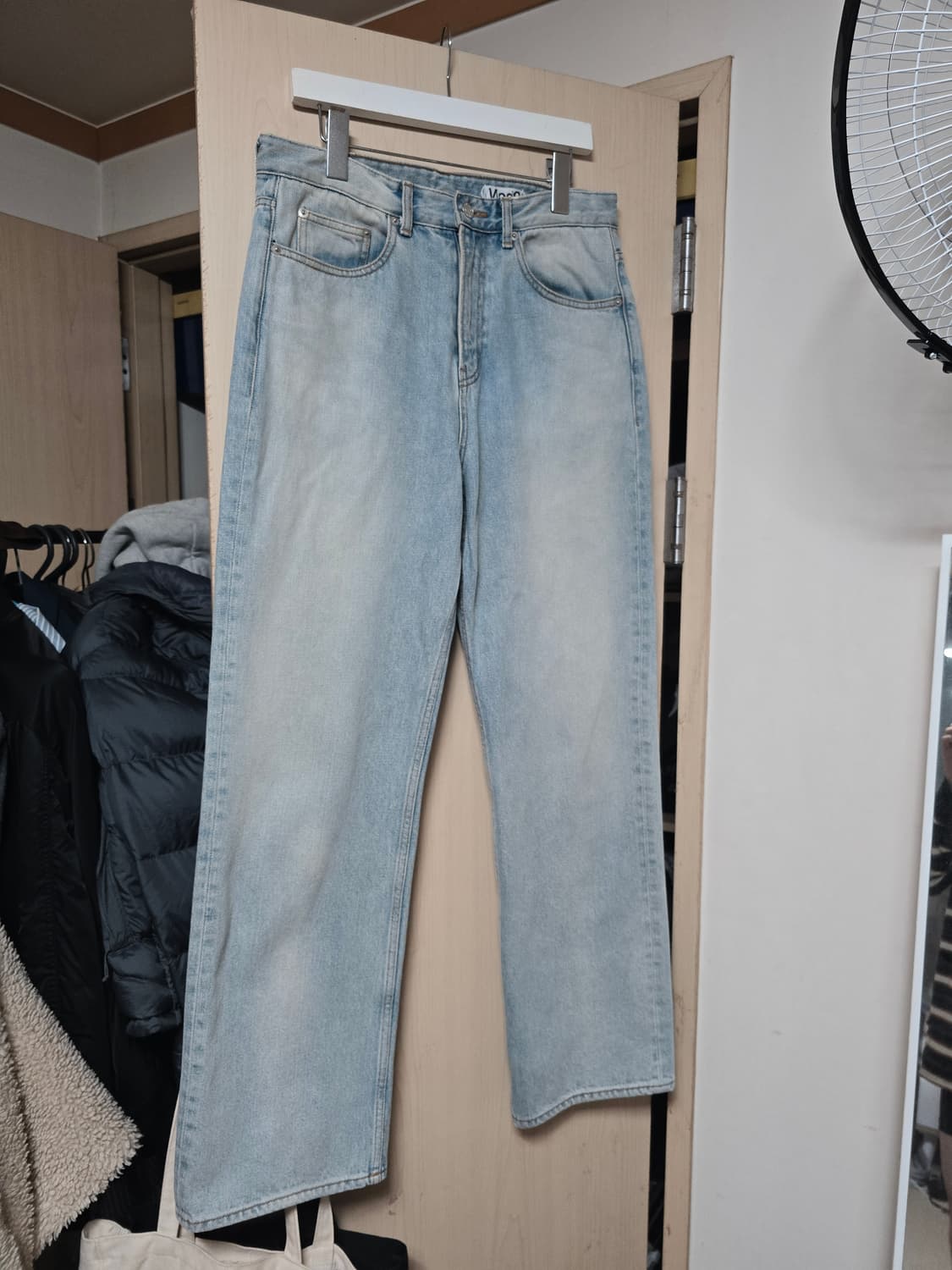 모드나인 mod1w 댄싱워터 연청 데님 31 상품이미지2