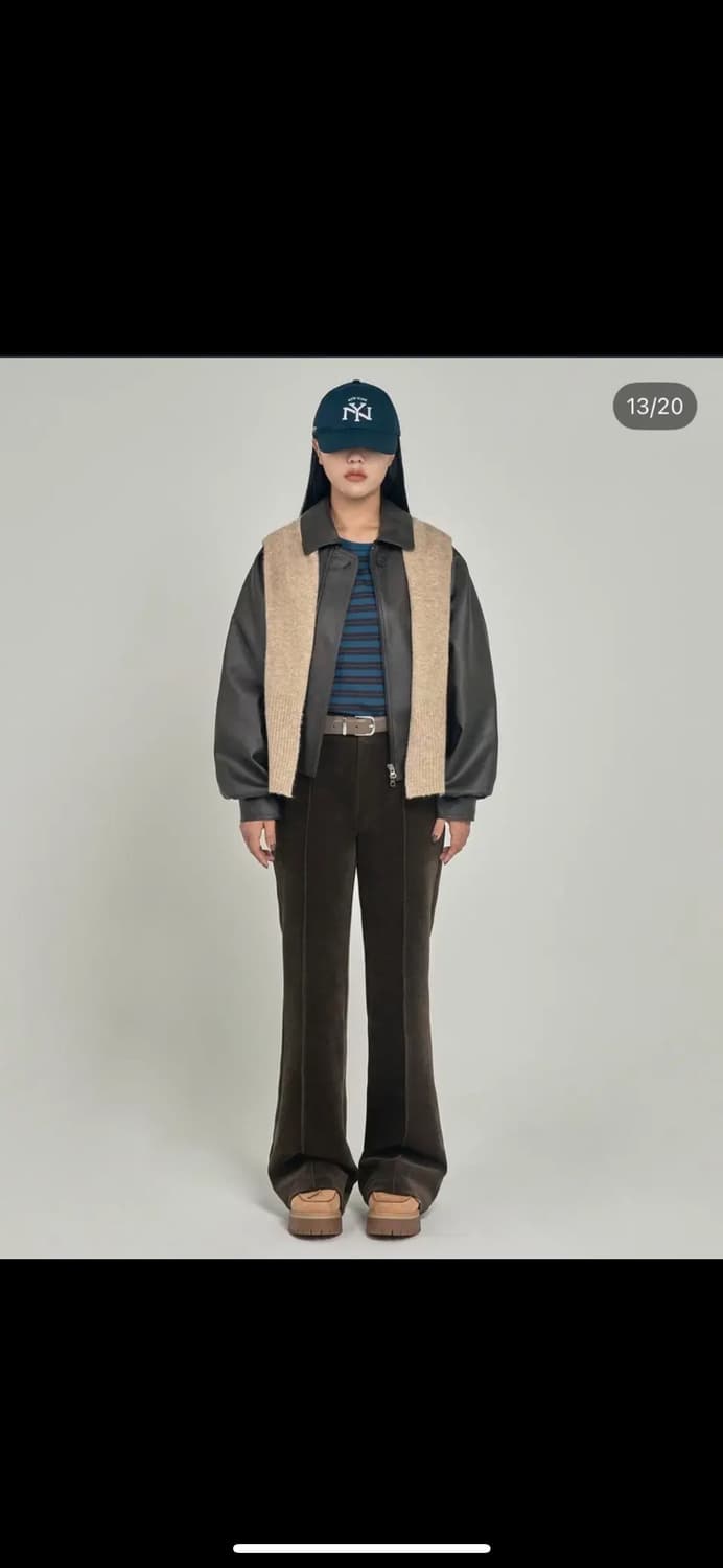 그로브 grove 코듀로이 부츠컷 팬츠 S 상품이미지1