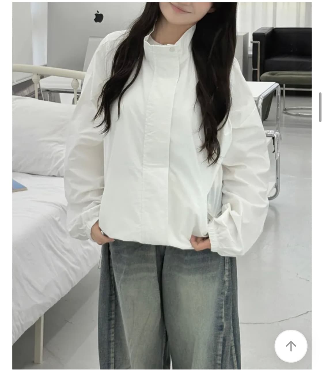 에이블리 남여공용 오버핏 바람막이 (새상품) 상품이미지1
