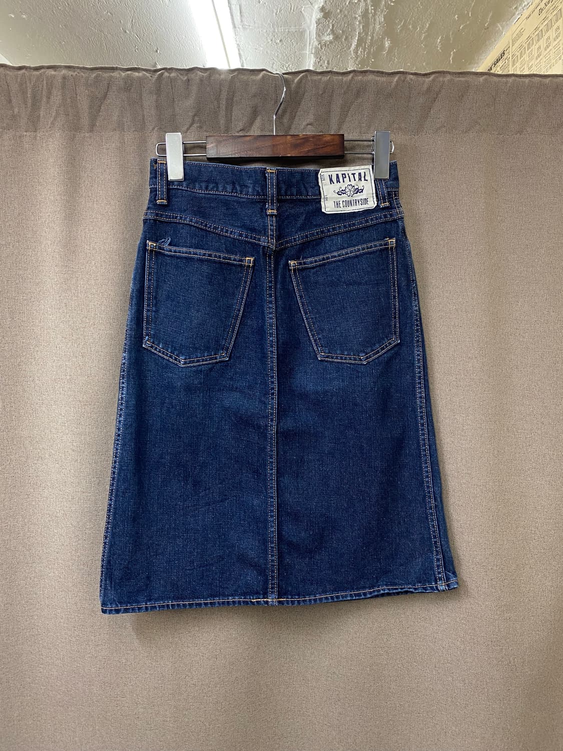 00s 캐피탈 데님 스커트 상품이미지3
