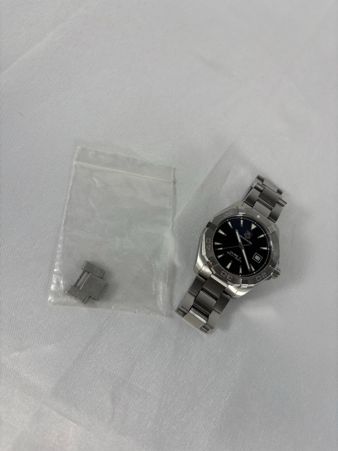태그호이어 아쿠아레이서300 검판 WAY2110 상품이미지9