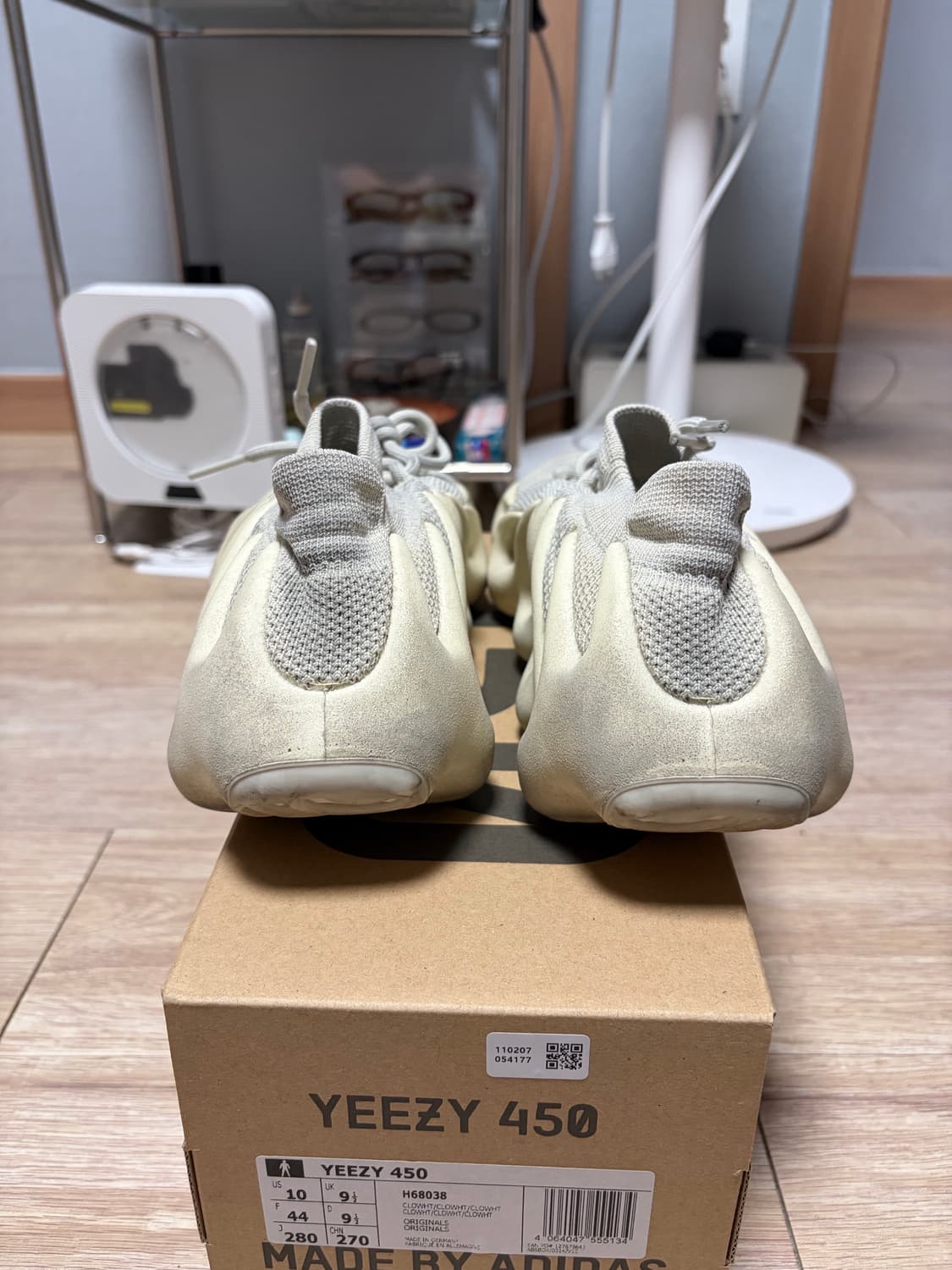 YEEZY 450 클라우드 화이트 280 상품이미지2