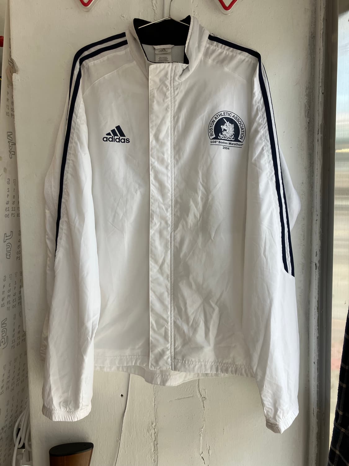 아디다스 보스턴 마라톤 2004 바람막이 XL 상품이미지1