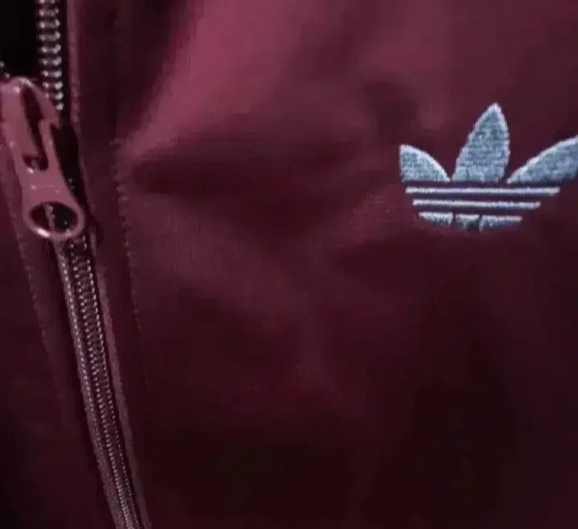 아디다스 BB트랙탑 마룬 와인 버건디 저지 져지집업 90/S 상품이미지3