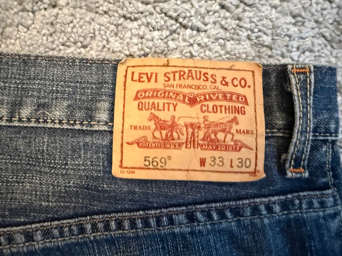 00s 리바이스 569 33x30 상품이미지2
