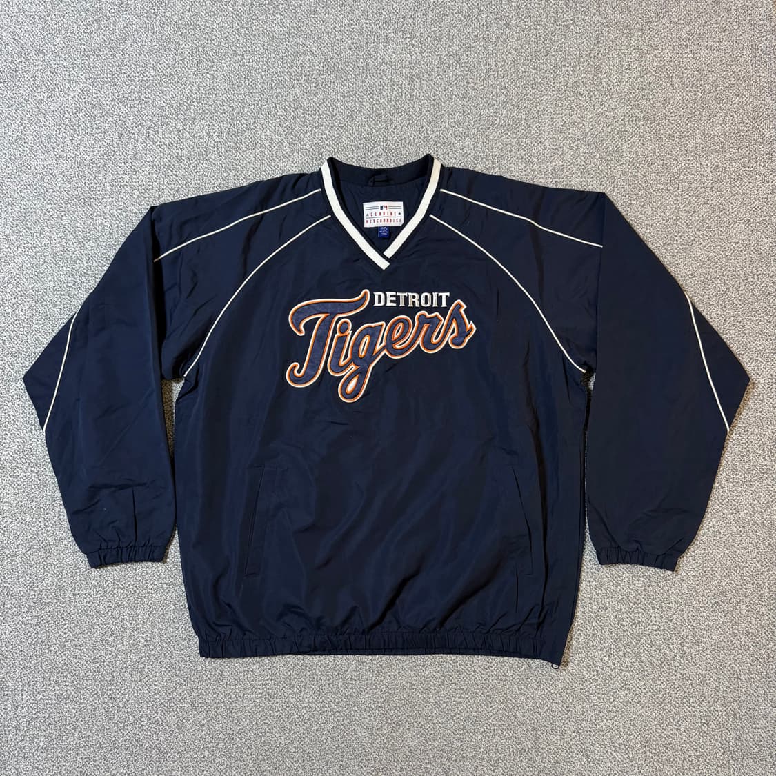 MLB 디트로이트 타이거즈 바람막이 네이비 상품이미지2