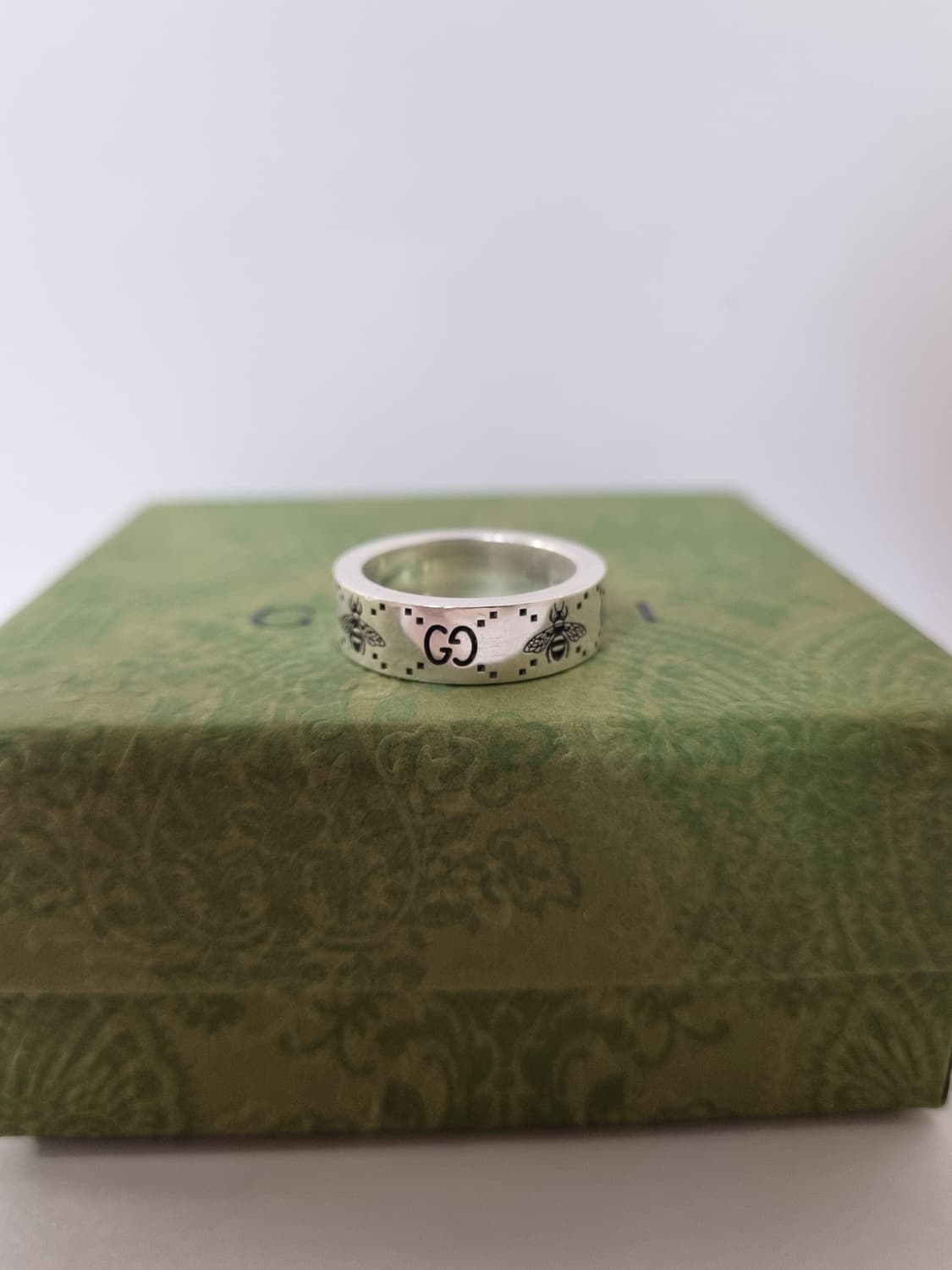 구찌 GG 비 씬링 실버 반지(급처) 상품이미지2