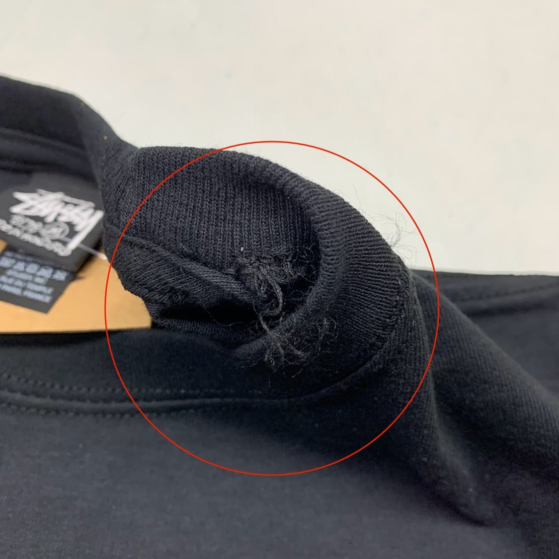 스투시 써멀 스탁 티셔츠 블랙 상품이미지3