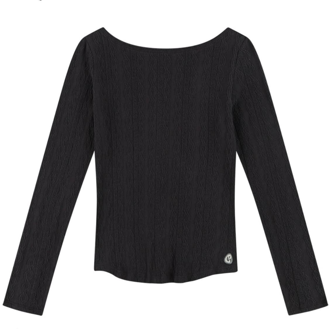 [새상품] 코이세이오 투웨이 롱슬리브 티셔츠 차콜 상품이미지2