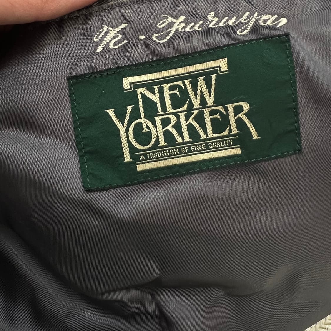 뉴요커 울 싱글코트 r2872 상품이미지6